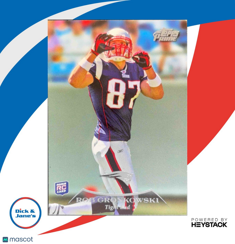2010 Topps Prime Rob Gronkowski Retail