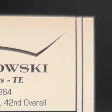 2010 Topps Prime Rob Gronkowski Retail