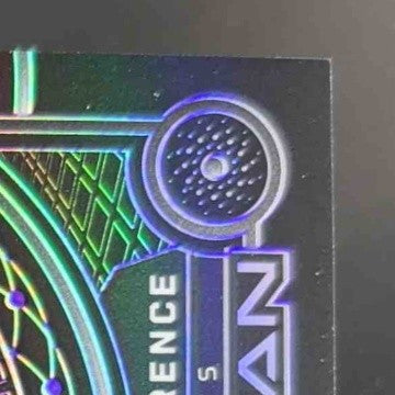 2023 Panini Obsidian Trevor Lawrence Orbital Electric Etch Purple /75 Jaguars