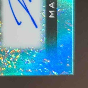 2024 Leaf Electrum Malik Nabers Rookies Auto Sparkle Platinum /6 LSU Tigers