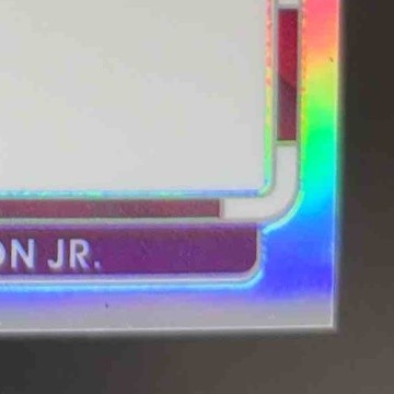2022 Panini Contenders Optic Brian Robinson Jr. Rookie Patch Auto 15/75