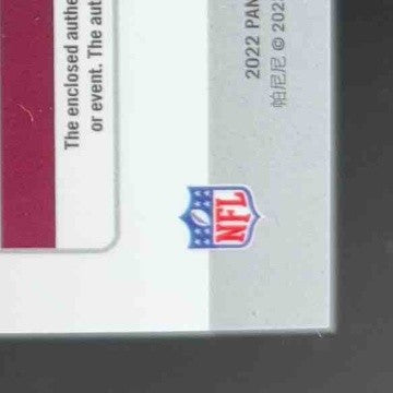 2022 Panini Contenders Optic Brian Robinson Jr. Rookie Patch Auto 15/75