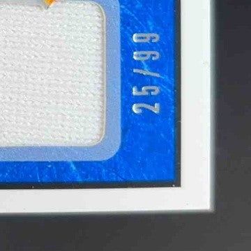 2005 Upper Deck Baseball Heroes Bob Feller Memorabilia Blue /99