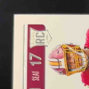 2019 Panini Contenders Terry McLaurin #130 RC Rookie Ticket Auto Washington