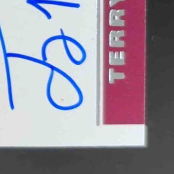 2019 Panini Contenders Terry McLaurin #130 RC Rookie Ticket Auto Washington