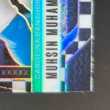 2024 Panini Prizm Muhsin Muhammad Black and White Checker