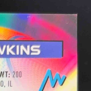 2021-22 Topps Finest Hersey Hawkins Auto Refractor 75/75