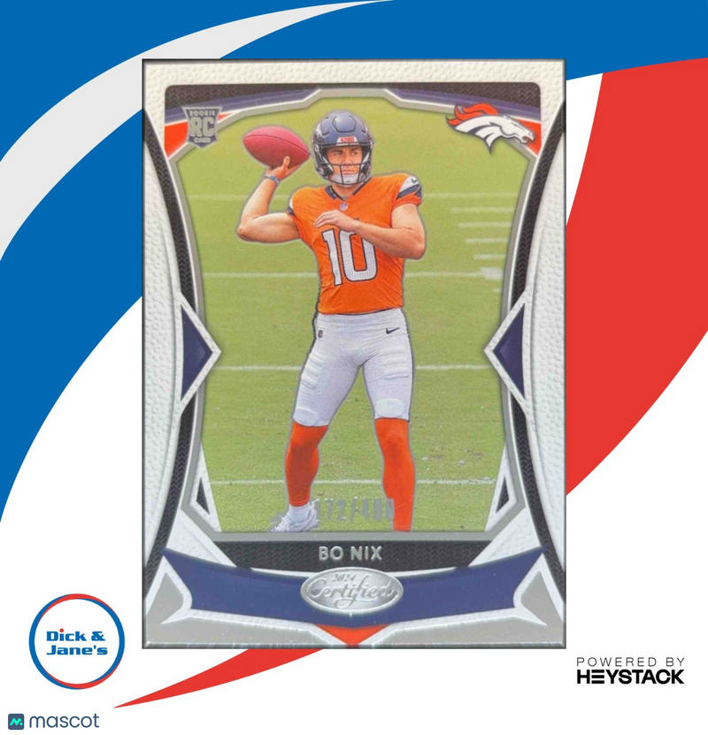2024 Panini Certified Bo Nix Rookies /400