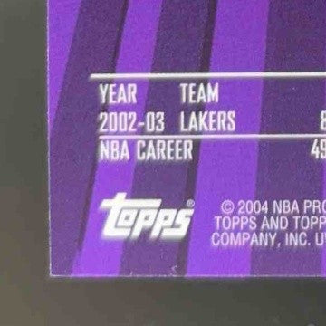 2003-04 Topps Finest Kobe Bryant