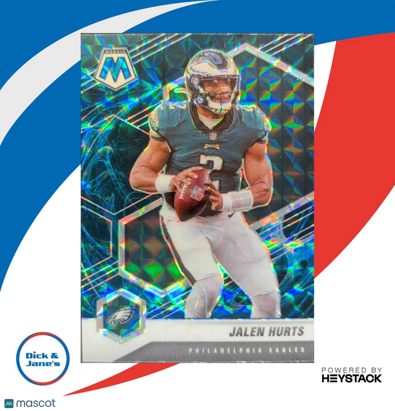 2021 Panini Mosaic Jalen Hurts Prizm Genesis