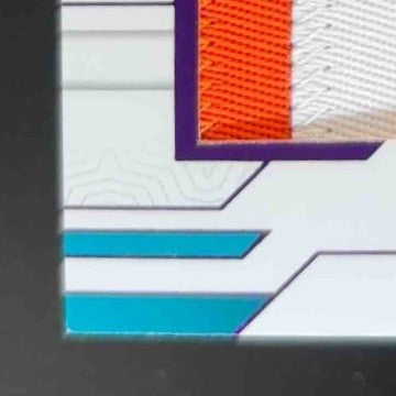 2023 National Treasures De'Von Achane Rookie Dual Materials Purple /49 Dolphins