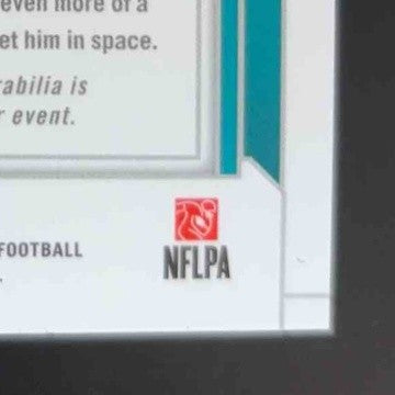2023 National Treasures De'Von Achane Rookie Dual Materials Purple /49 Dolphins