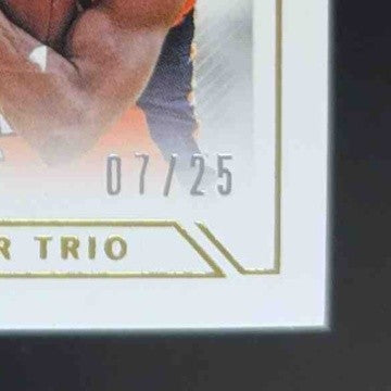 2018 National Treasures Calvin Ridley Courtland Sutton DJ Moore Trio Prime 7/25