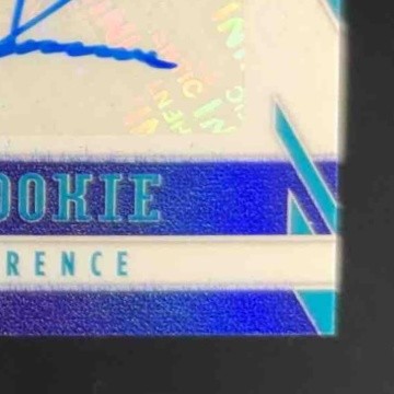 2021 Panini Phoenix Trevor Lawrence Rising Rookie Material Signature Hat 1/10 AU
