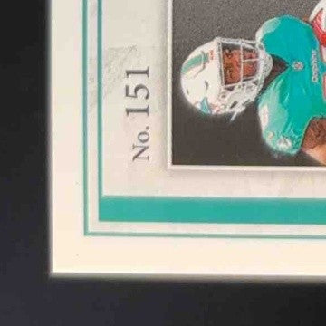 2023 Panini Limited De'Von Achane Silver Spotlight 13/75 RC Auto Miami Dolphins
