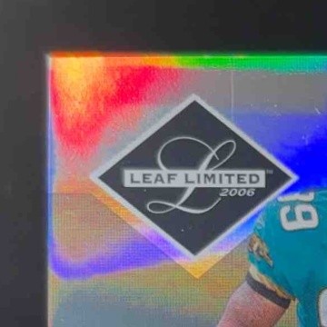 2006 Leaf Limited Marcedes Lewis RC Silver Spotlight 14 /25 Rookie Autos Jags