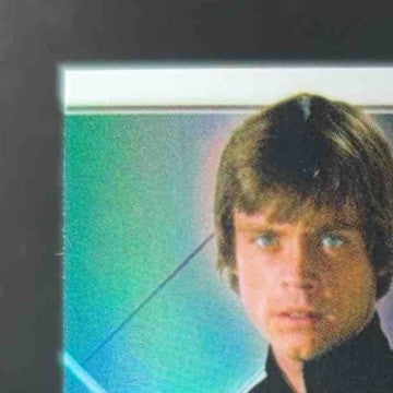 2021 Topps Chrome Star Wars Legacy Luke Skywalker Comm Ship Medallion LSX 63/99