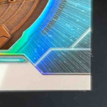 2021 Topps Chrome Star Wars Legacy Luke Skywalker Comm Ship Medallion LSX 63/99