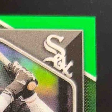 2024 Bowman George Wolkow Chrome Auto Green Refractor 46/99 1st Pro White Sox