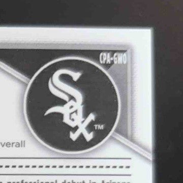 2024 Bowman George Wolkow Chrome Auto Green Refractor 46/99 1st Pro White Sox