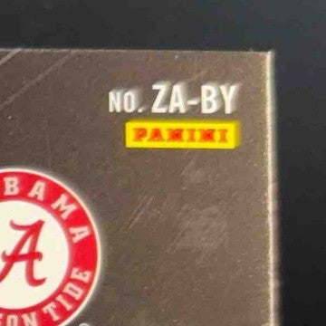 2023 Panini Chronicles Draft Picks Bryce Young Zenith Rookie Patch Auto 78/99 RC