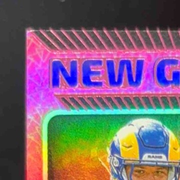 2024 Panini Certified Blake Corum New Generation Jerseys Mirror Pink 140/299 RC