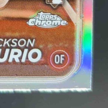 2024 Topps Chrome Jackson Chourio Sepia Refractor #161 RC Milwaukee Brewers
