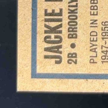 2001 Topps Heritage Jackie Robinson Grandstand Glory #THGG-JR