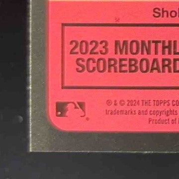 2024 Topps Update Shohei Ohtani 1989 Baseball Black 256/299 #89US-12 Dodgers