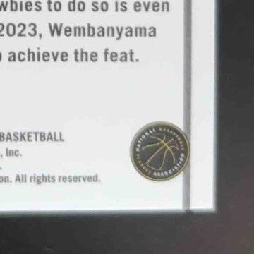 2023-24 Donruss Optic Victor Wembanyama Elite Dominators Holo Fast Break