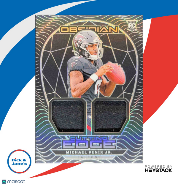 2024 Panini Obsidian Michael Penix Jr. Cutting Edge Materials Mem RC Falcons