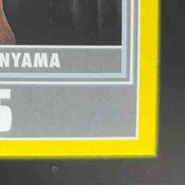 2023-24 Panini Hoops Victor Wembanyama Yellow #298 RC San Antonio Spurs