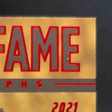 2022 Panini Chronicles WWE Rob Van Dam Hall of Fame Auto Red #HF-RVD