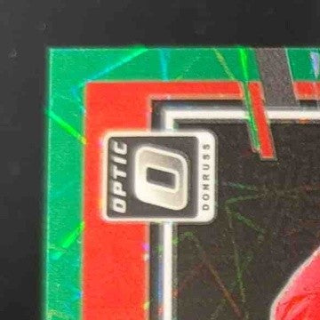2023-24 Donruss Optic Scoot Henderson Green Velocity Prizm 37/49 RC Rated Rookie