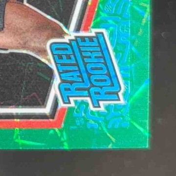 2023-24 Donruss Optic Scoot Henderson Green Velocity Prizm 37/49 RC Rated Rookie