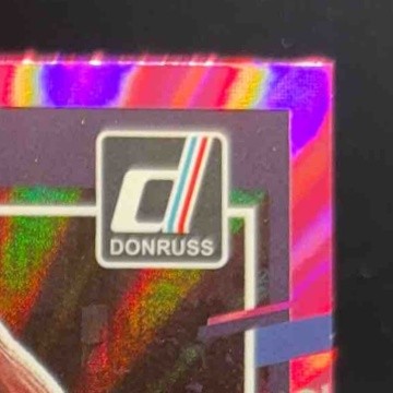 2023-24 Panini Donruss Anthony Edwards Pink Laser Holo /50 #137 Timberwolves