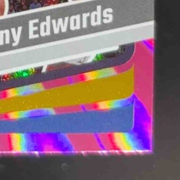 2023-24 Panini Donruss Anthony Edwards Pink Laser Holo /50 #137 Timberwolves