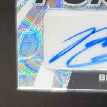 2022 Leaf Flash Bryce Young Forward Auto Kaleidoscope Silver 15/30 RC Alabama