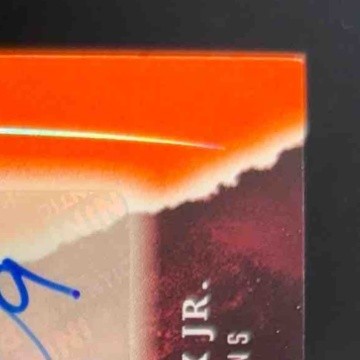2024 Panini Origins Michael Penix Jr Rookie Jumbo Jersey Auto Orange Patch 75/75