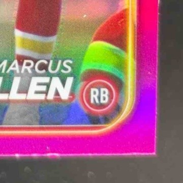 2024 Topps Chrome Marcus Allen Magenta Refractor 173/399 #94 Kansas City Chiefs