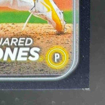 2024 Topps Update Jared Jones Black 30/74 #US49 RC Pittsburgh Pirates