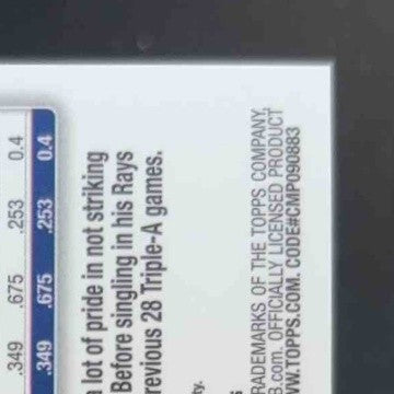 2024 Topps Chrome Update Curtis Mead Auto Black and White Mini-Diamond Refractor