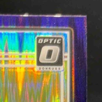 2024 Panini Donruss Optic Bo Nix Purple Shock