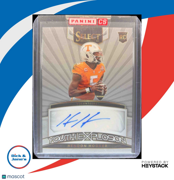 2023 Select Draft Picks Hendon Hooker Youth Explosion Signatures Auto Volunteers