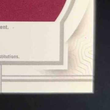 2024 National Treasures Collegiate Jordan Travis Rookie Silhouettes /99 MEM FSU