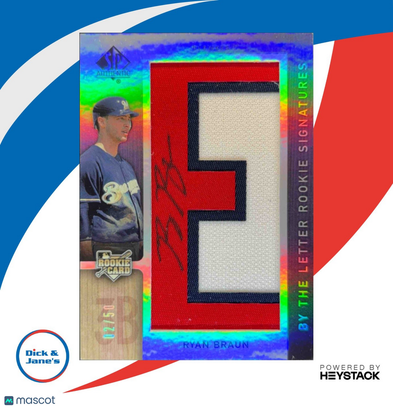 2007 SP Authentic Ryan Braun /50