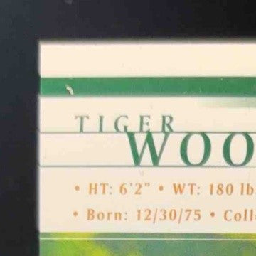 2001 Upper Deck #1 Tiger Wood Golf Legend Rookie Card!