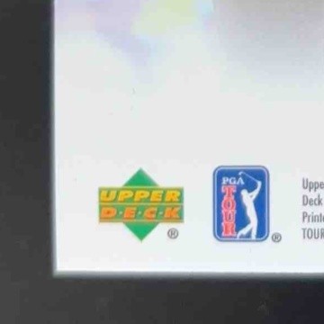 2001 Upper Deck #1 Tiger Wood Golf Legend Rookie Card!
