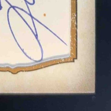 2008 SP Legendary Cuts Lou Boudreau Fall Classic Cut Signatures /15