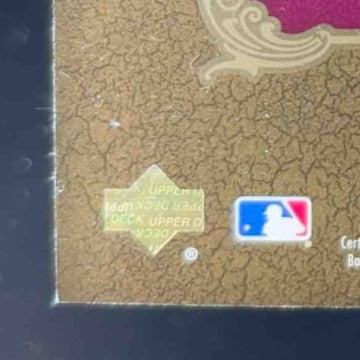 2007 SP Legendary Cuts Carl Hubbell Cut Signatures 09/59 Auto New York Giants